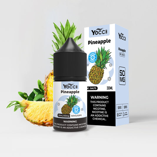 YOCCよしっ Pineapple Ice 50mg Nic Salt E-Liquid (30ml)
