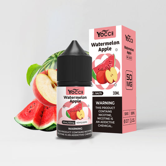 YOCCよしっ Watermelon Apple 50mg Nic Salt E-Liquid (30ml)